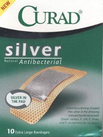 Silver Bandages Sold by Curad