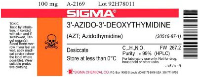 AZT drug label