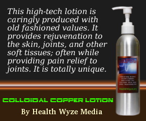 Health Wyze Colloidal Copper Lotion
