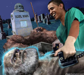 Marxist Obama by David Dees