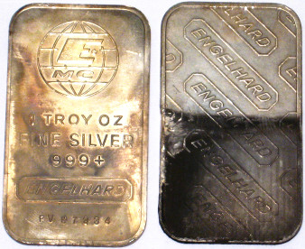 Used Silver Bullion Bars